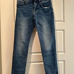 American Eagle Outfitters Men's Relaxed Jeans - Dark Blue